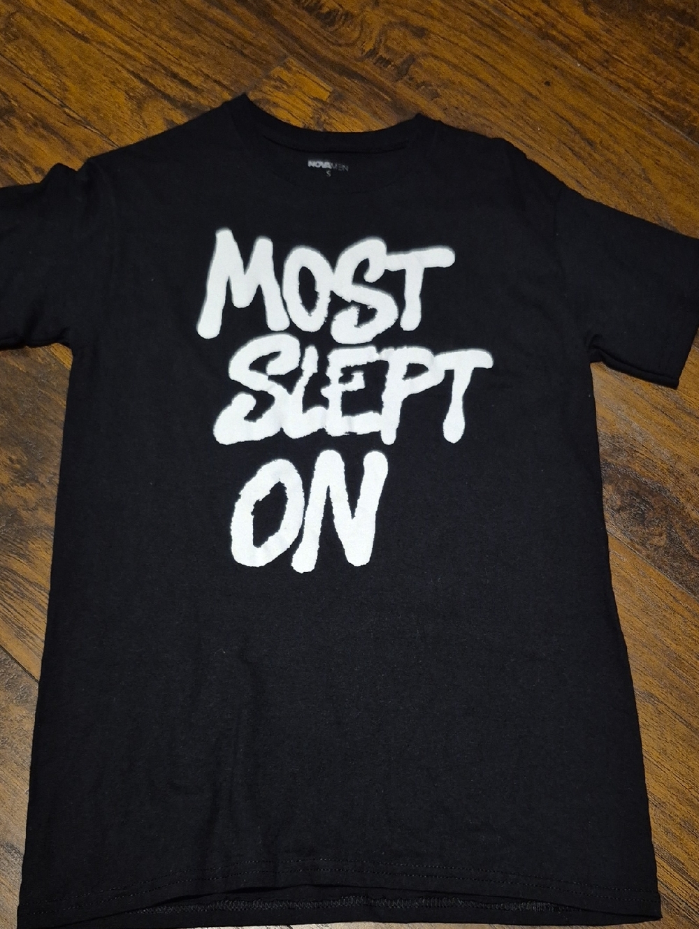 Black 'Most Slept On' Graphic Tee - Mens Short Sleeve